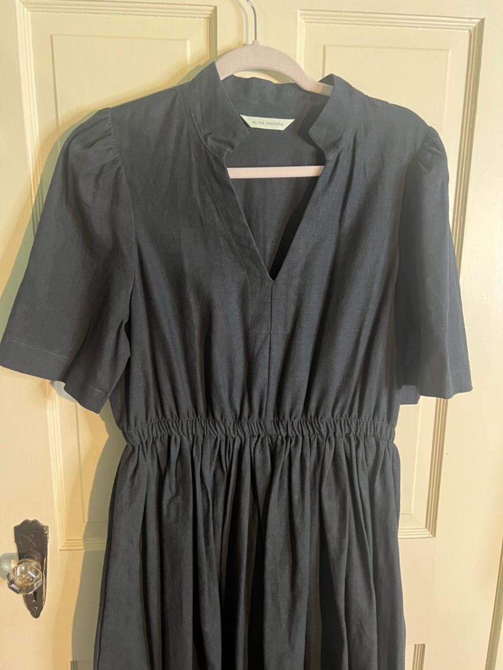 NWOT Aliya Wanek Jorja Dress in Faded Black Sz XL - Picture 3 of 9